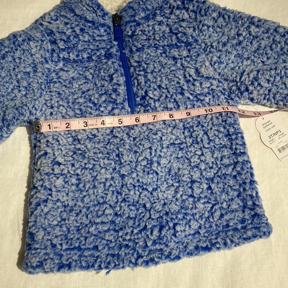 Wonder Nation Sherpa pullover little girl 3 - Picture 6 of 15